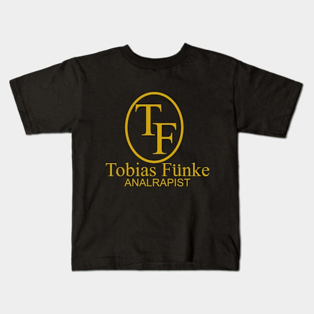 Tobias Funke Analytical Therapist Kids T-Shirt by Meta Cortex